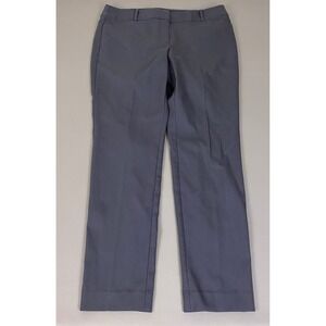 LOFT Julie Dress Pants Women's Size 12T Tall Blue Gray Straight Leg PRofessional
